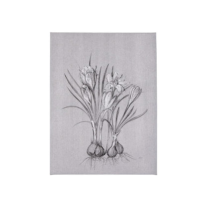 Mercana - Botanical sketches V Grey by Mercana Studio a Hand Embellished Textured Canvas - 102375-S view 1