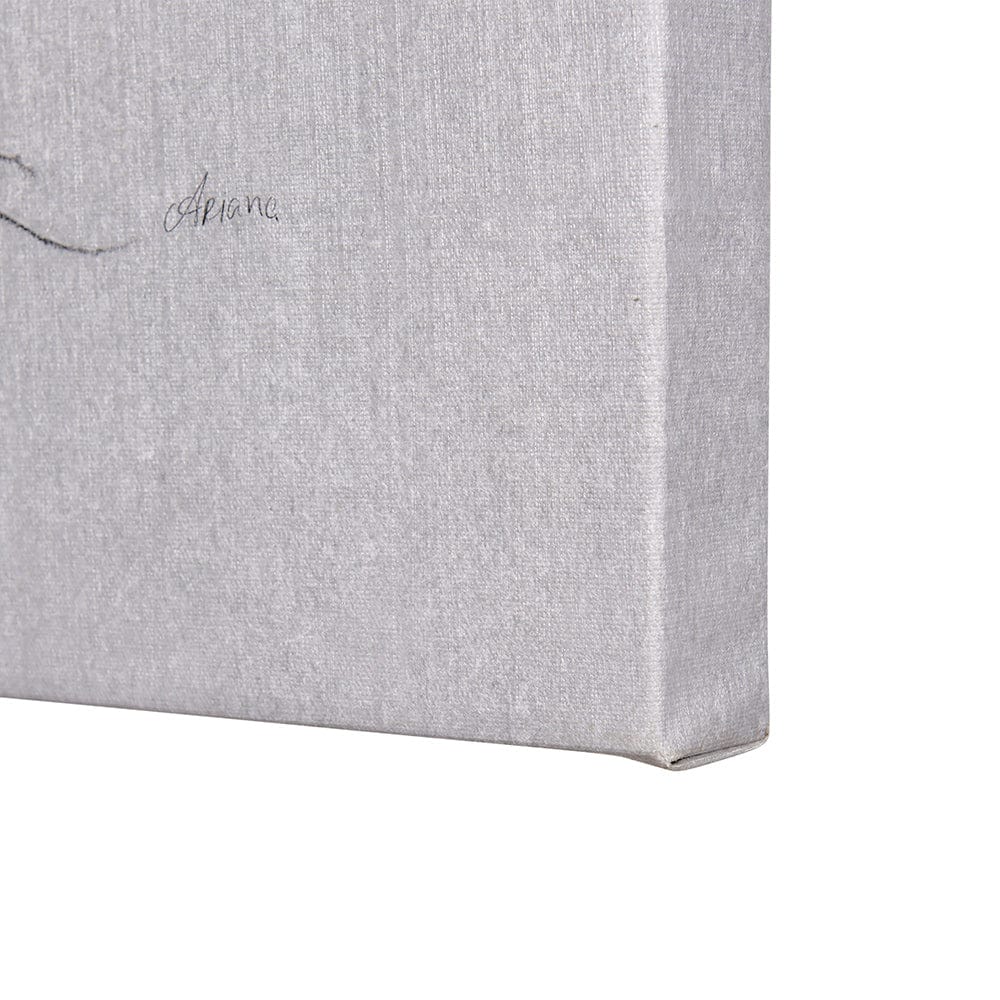 Mercana - Botanical sketches V Grey by Mercana Studio a Hand Embellished Textured Canvas - 102375-S view 5