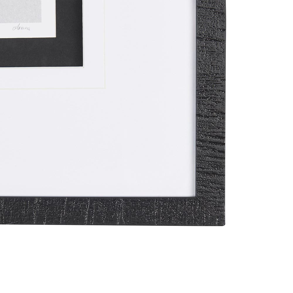 Mercana - Botanical sketches V Grey by Mercana Studio Hand Embellished Framed Art Print Matted under Glass - 14538 view 3
