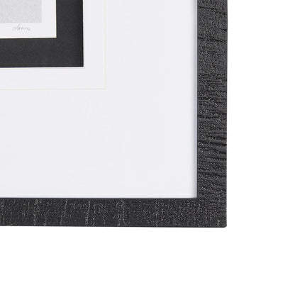 Mercana - Botanical sketches V Grey by Mercana Studio Hand Embellished Framed Art Print Matted under Glass - 14538 view 3