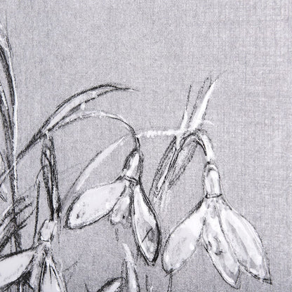 Mercana - Botanical sketches VI Grey by Mercana Studio a Hand Embellished Textured Canvas - 102376-S view 6