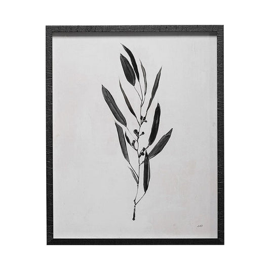 Mercana - Botanical Study I by Julia Purinton a Hand Embellished Textured Framed Art Print Matted under Glass - 13067 view 1