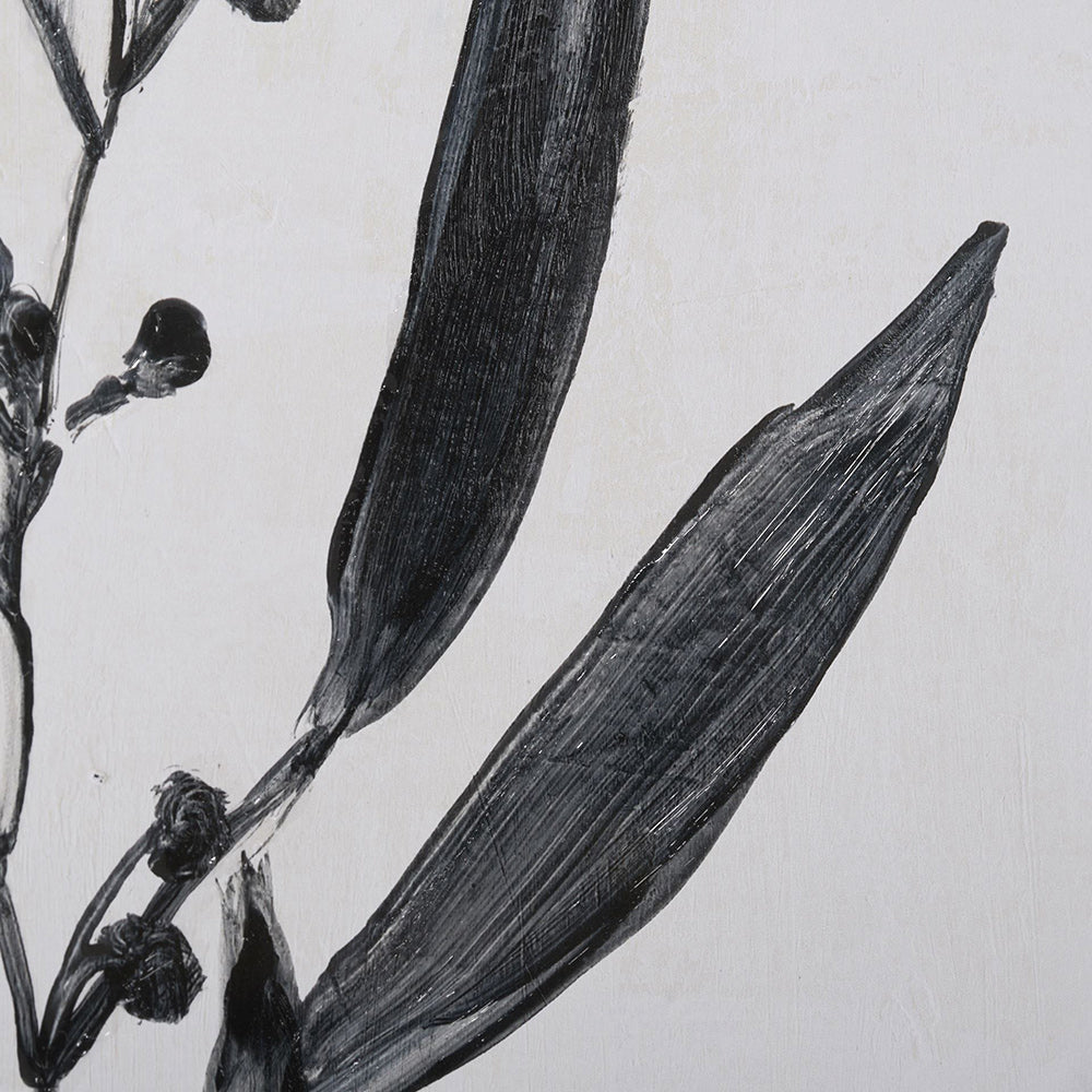 Mercana - Botanical Study I by Julia Purinton a Hand Embellished Textured Framed Art Print Matted under Glass - 13067 view 5