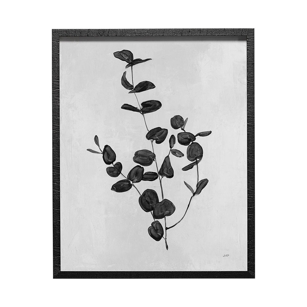 Mercana - Botanical Study II by Julia Purinton a Hand Embellished Textured Framed Art Print Matted under Glass - 13068 view 1