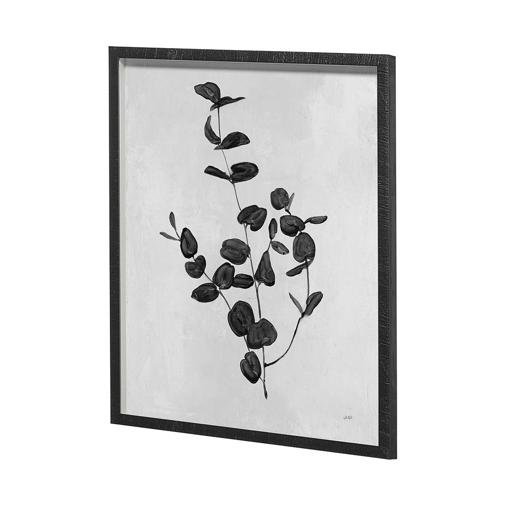 Mercana - Botanical Study II by Julia Purinton a Hand Embellished Textured Framed Art Print Matted under Glass - 13068 view 4