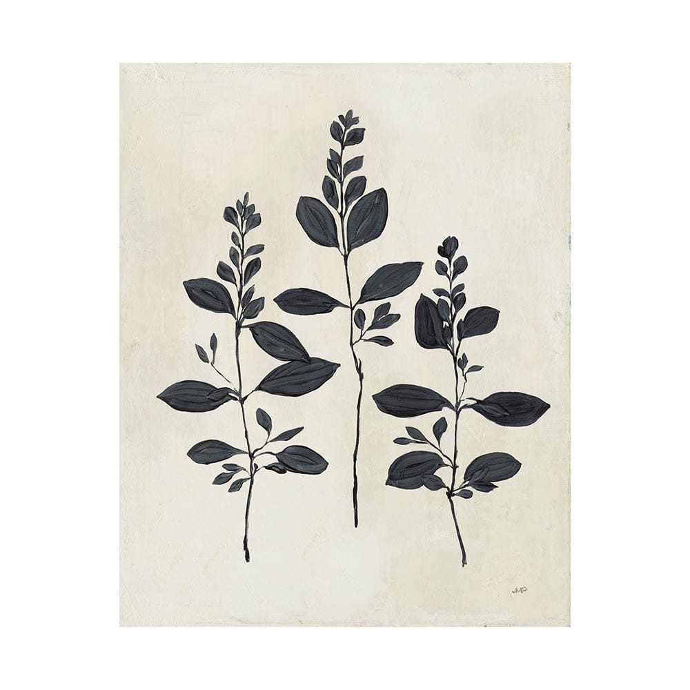 Mercana - Botanical Study IV by Julia Purinton a Hand Embellished Textured Canvas - 101619-L view 1