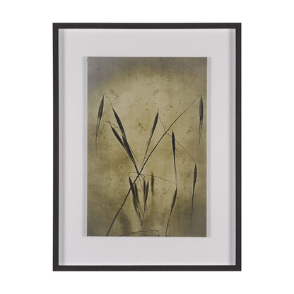 Mercana - Botany Blades by Michael Banks a Hand Embellished Framed Art Print Matted under Glass - 15814 view 1