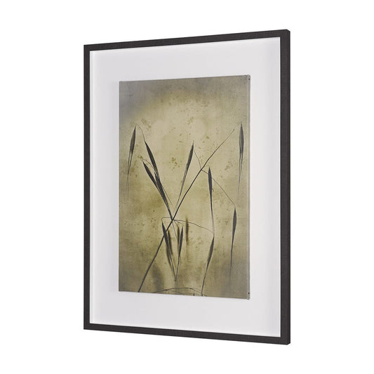 Mercana - Botany Blades by Michael Banks a Hand Embellished Framed Art Print Matted under Glass - 15814 view 2