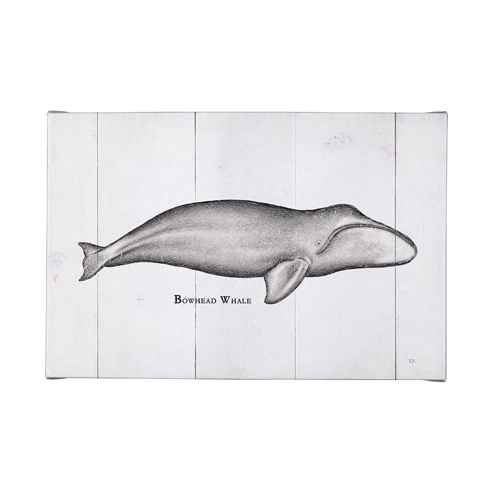 Mercana - Bowhead Whale by Mercana Studio a Hand Embellished Textured Canvas - 101868-L view 1