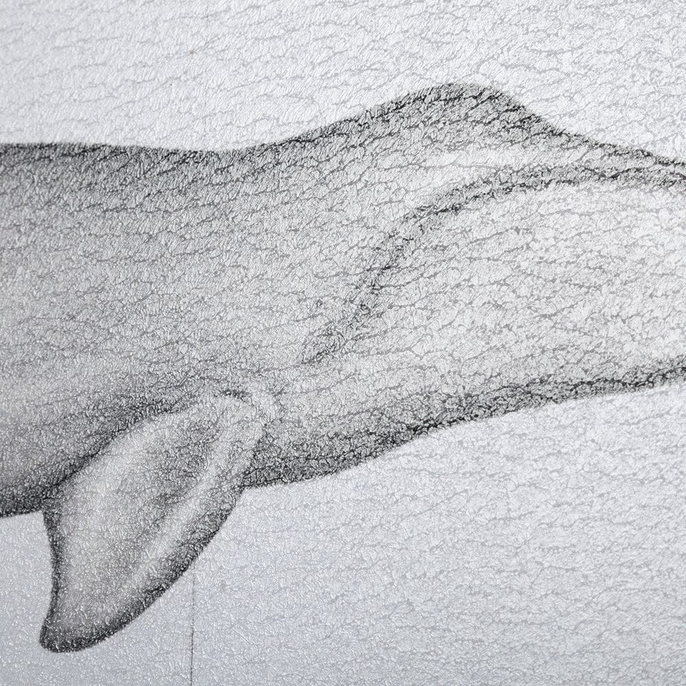 Mercana - Bowhead Whale by Mercana Studio a Hand Embellished Textured Framed Art Print - 13562 view 7