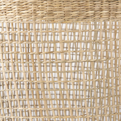 Mercana - Bowie 19.7L x 19.7W x 19.7H Medium Brown Seagrass Round Basket W/ Handles (Set of 3) - 69586 view 7