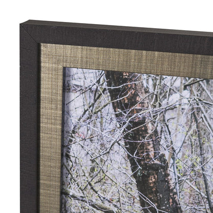 Mercana - Branchscape Moss - Reflect by Mikael Svensson a Framed Art Print Matted under Glass - 15588 view 4