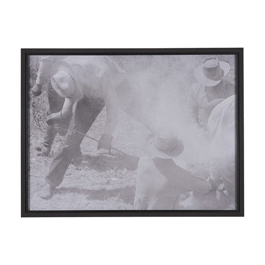 Mercana - Branding Bunch by Kernud Hansen a Hand Embellished Textured Framed Art Print Matted under Glass - 15299 view 1