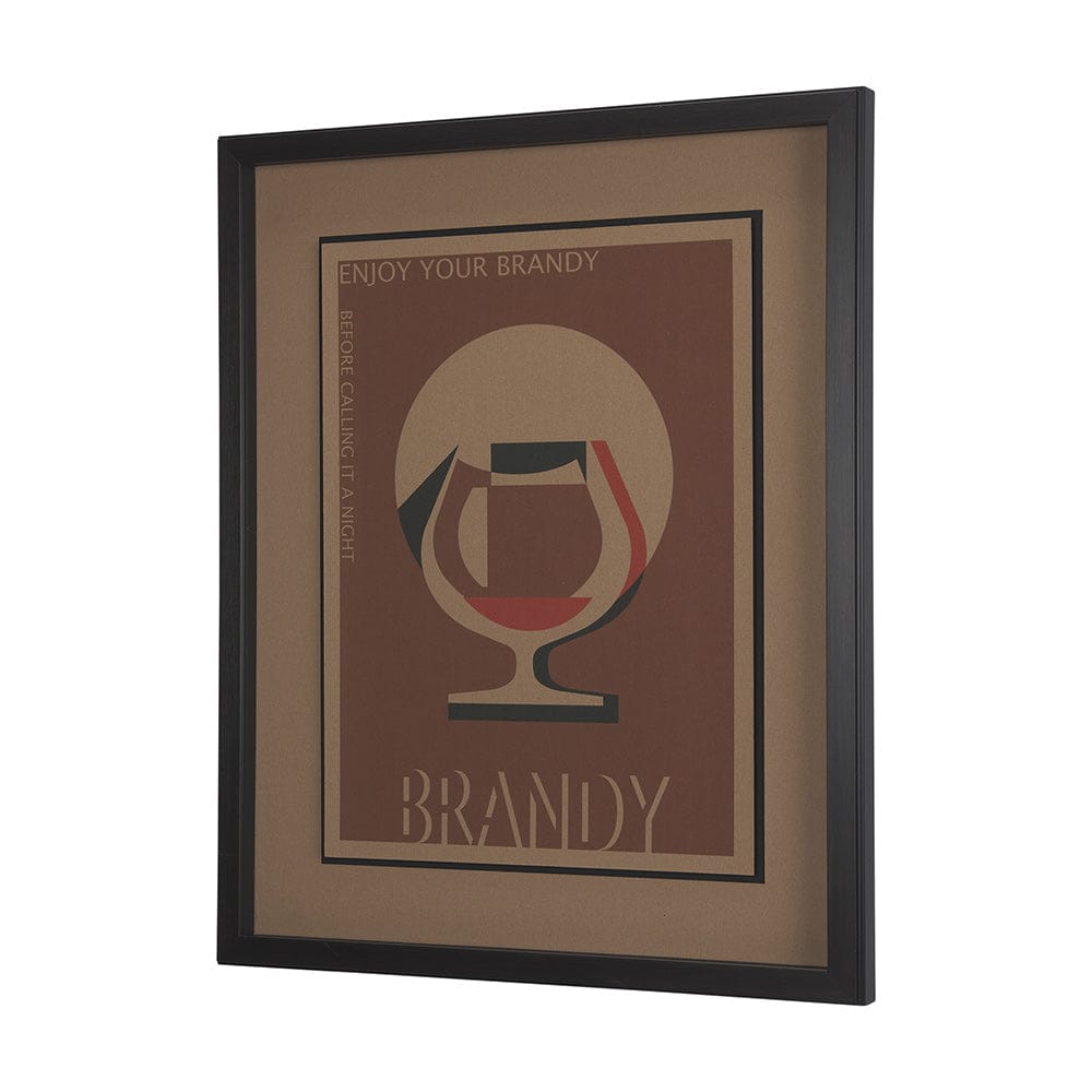 Mercana - Brandy by Simeng a Framed Art Print Matted under Glass - 14192 view 2