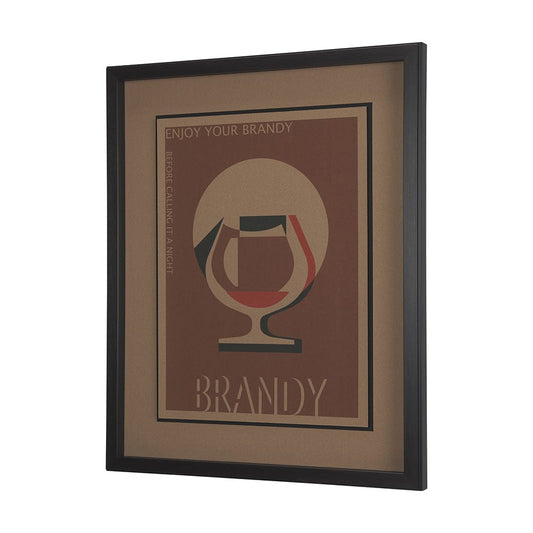 Mercana - Brandy by Simeng a Framed Art Print Matted under Glass - 14192 view 2