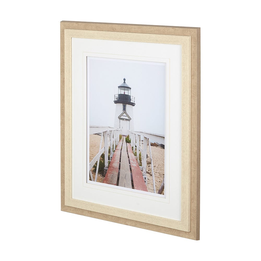 Mercana - Brant Point Lighthouse by Mercana Studio a Framed Art Print Matted under Glass - 12360 view 2