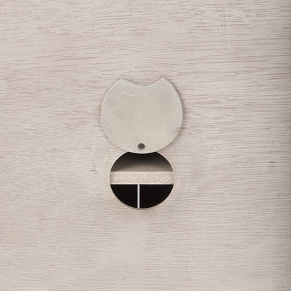 Mercana - Braxton 33.5L x 18.5W x 31.5H Beige Wood W/Black Accents 2 Door Accent Cabinet - 69931 view 11