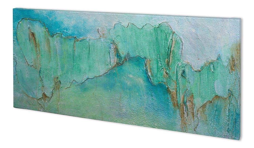 Mercana - Break Through I by Sheila Finch a Hand Embellished Textured Canvas - 100837-L view 1