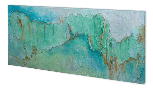 Mercana - Break Through I by Sheila Finch a Hand Embellished Textured Canvas - 100837-L view 1