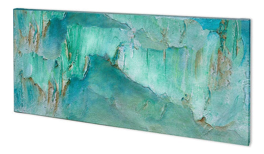 Mercana - Break Through II by Sheila Finch a Hand Embellished Textured Canvas - 100838-L view 1