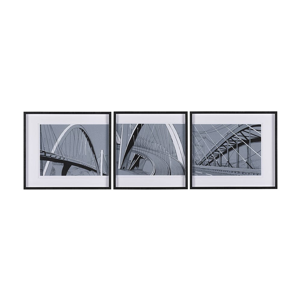 Mercana - Bridge I by Mercana Studio a Framed Art Print Matted under Glass - 14559 view 1