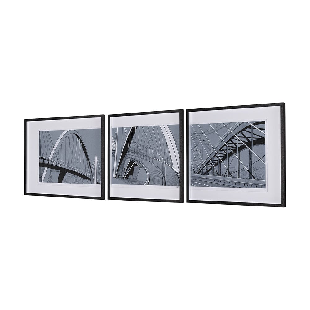 Mercana - Bridge I by Mercana Studio a Framed Art Print Matted under Glass - 14559 view 2