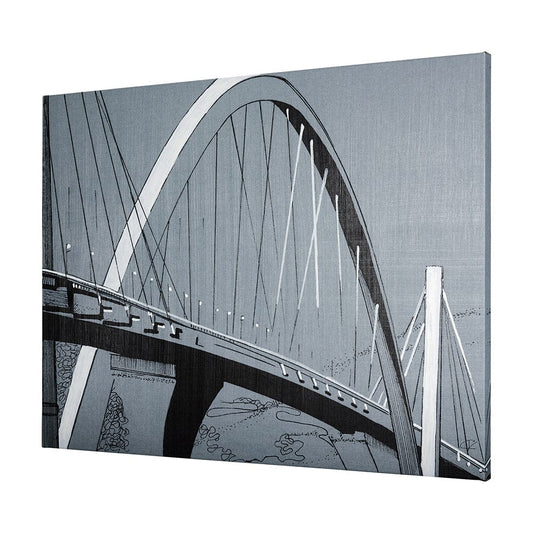 Mercana - Bridge I by Mercana Studio a Hand Embellished Textured Canvas - 102406-L view 2