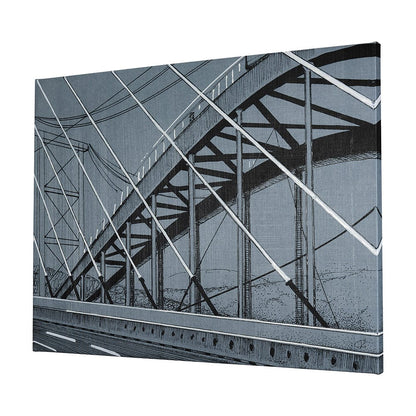 Mercana - Bridge II by Mercana Studio a Hand Embellished Textured Canvas - 102407-L view 2