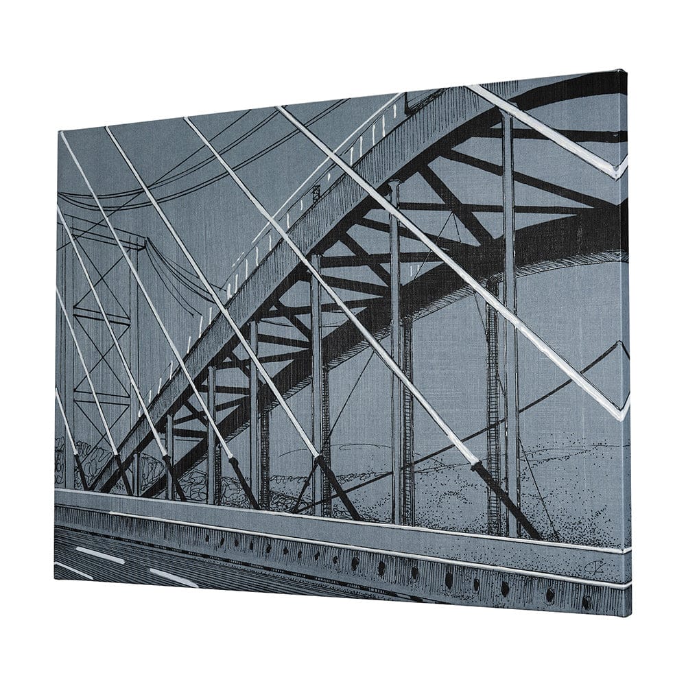 Mercana - Bridge II by Mercana Studio a Hand Embellished Textured Canvas - 102407-S view 2