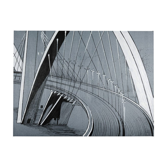 Mercana - Bridge III by Mercana Studio a Hand Embellished Textured Canvas - 102408-L view 1