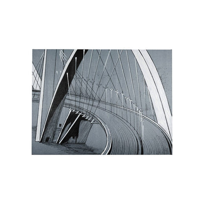 Mercana - Bridge III by Mercana Studio a Hand Embellished Textured Canvas - 102408-S view 1