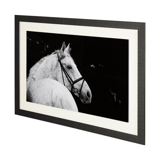 Mercana - Bridled Beauty by KaCee Erle a Hand Embellished Textured Framed Art Print Matted under Glass - 12200 view 1