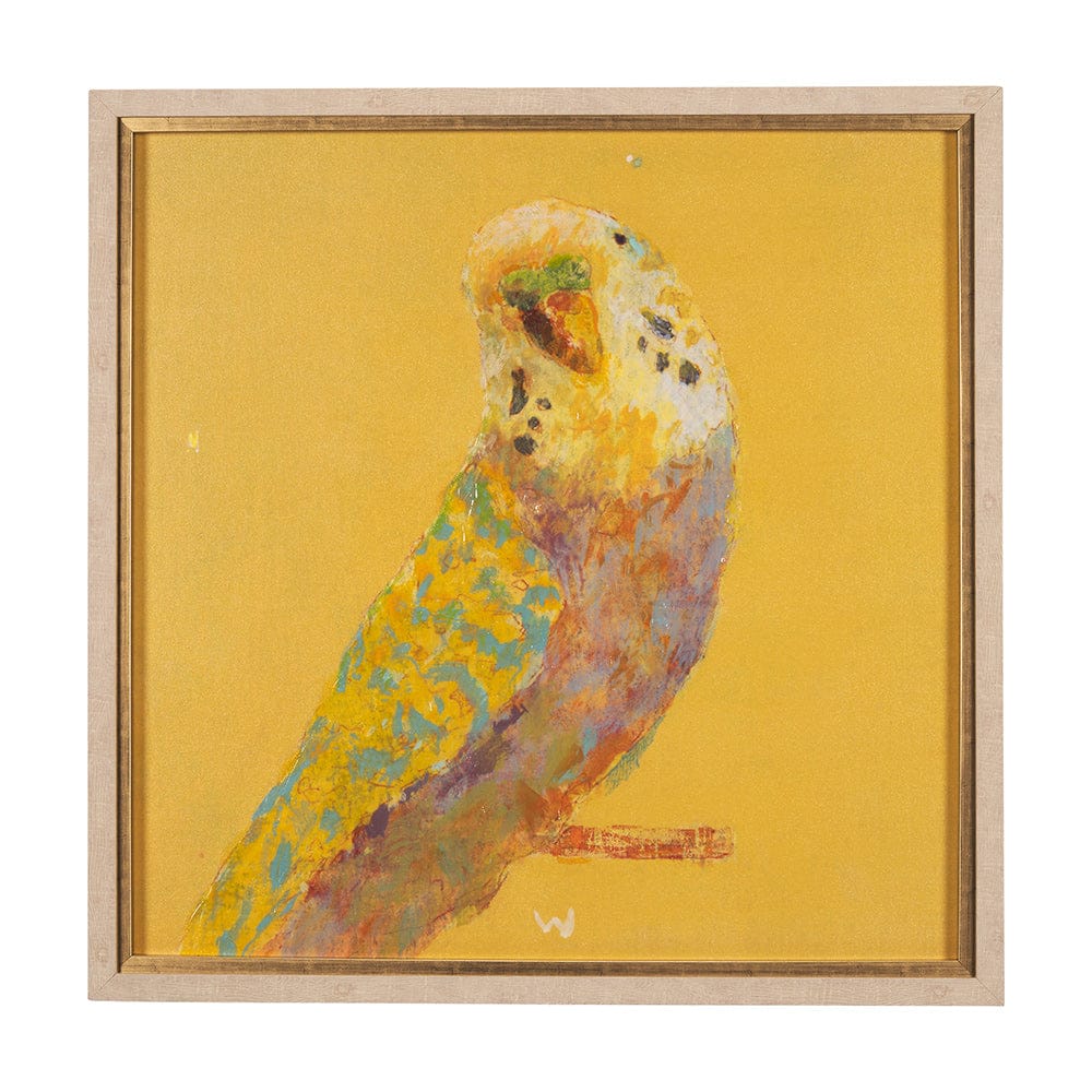 Mercana - Bright Birds I by Roy Woodland a Hand Embellished Textured Framed Art Print - 15272 view 1