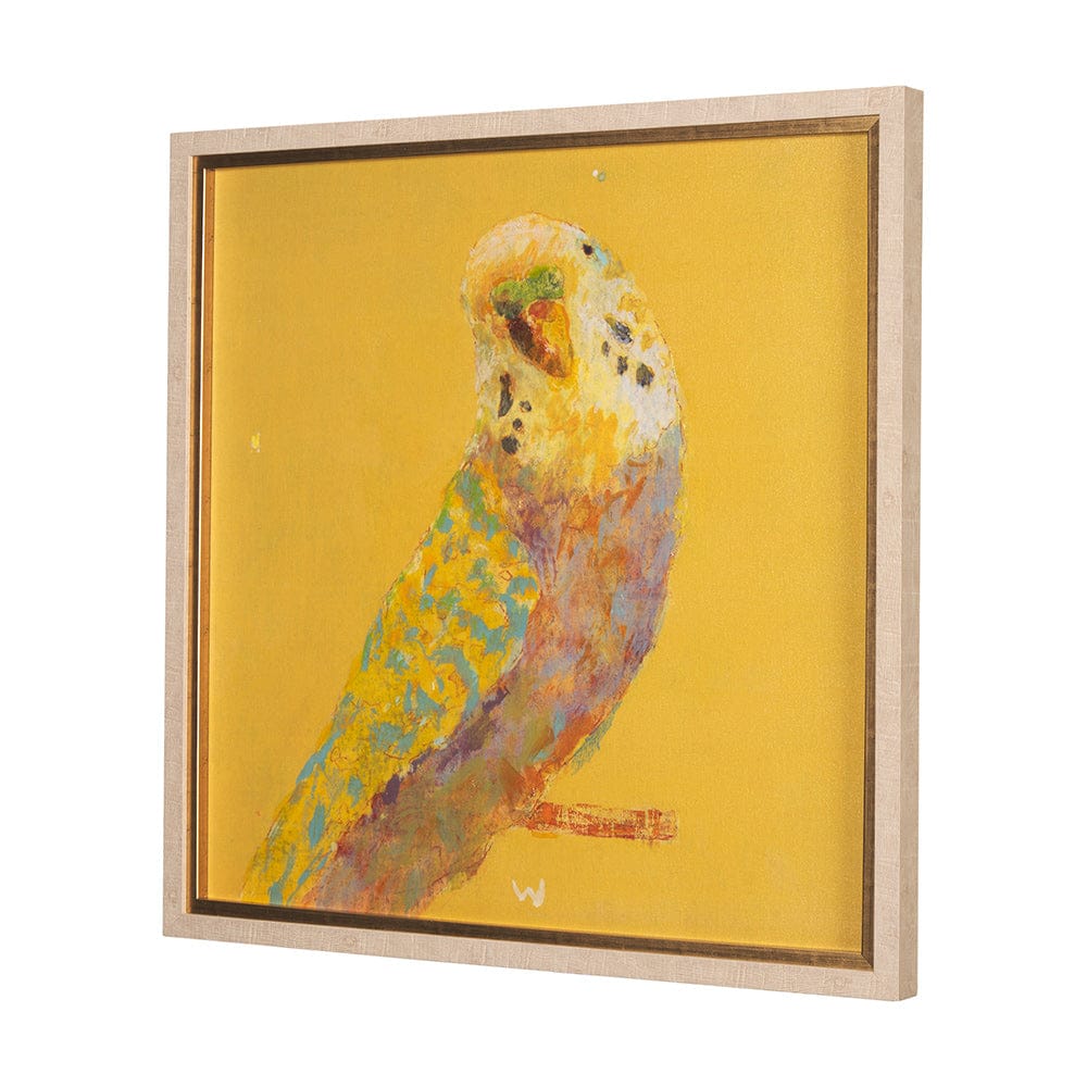 Mercana - Bright Birds I by Roy Woodland a Hand Embellished Textured Framed Art Print - 15272 view 3