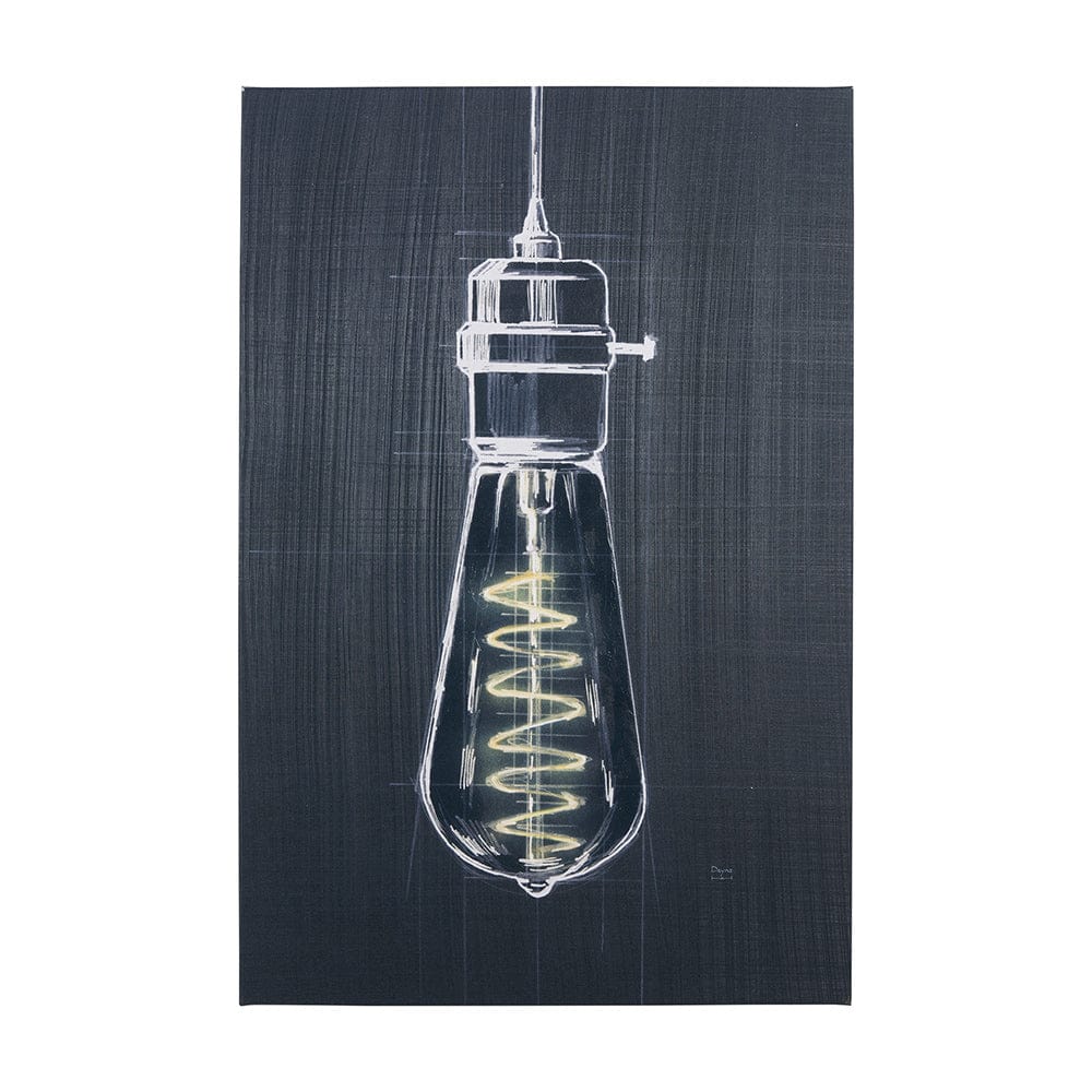 Mercana - Bright Idea I by Mercana Studio a Hand Embellished Textured Canvas - 102187-L view 1