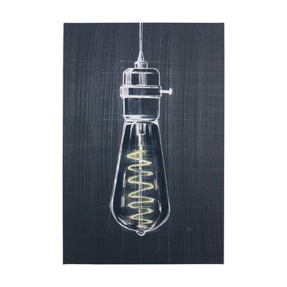 Mercana - Bright Idea I by Mercana Studio a Hand Embellished Textured Canvas - 102187-L view 1