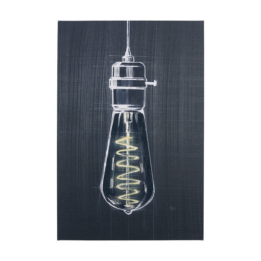 Mercana - Bright Idea I by Mercana Studio a Hand Embellished Textured Canvas - 102187-L view 1