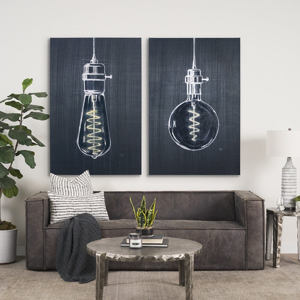 Mercana - Bright Idea I by Mercana Studio a Hand Embellished Textured Canvas - 102187-L view 11