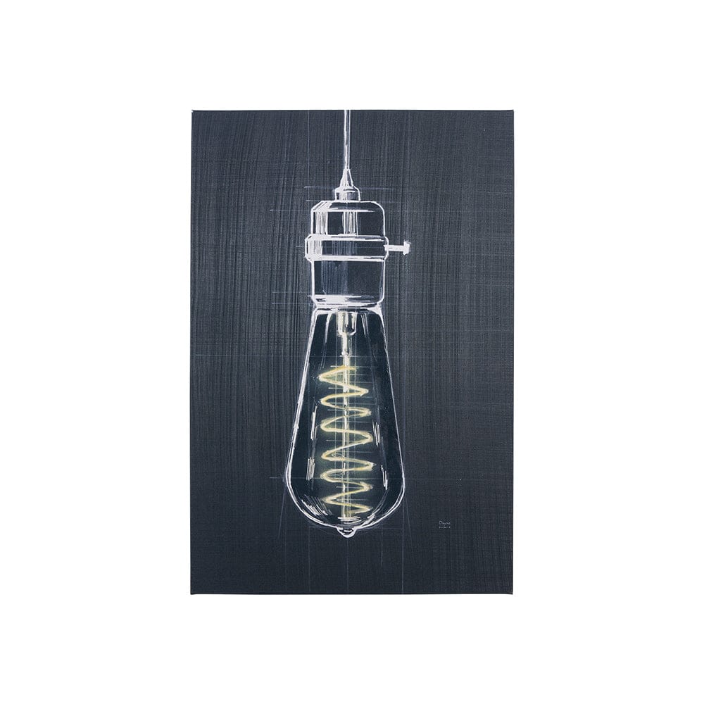 Mercana - Bright Idea I by Mercana Studio a Hand Embellished Textured Canvas - 102187-S view 1
