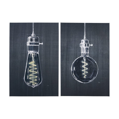 Mercana - Bright Idea I by Mercana Studio a Hand Embellished Textured Canvas - 102187-S view 10
