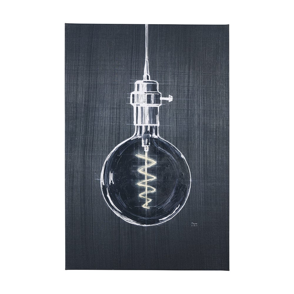 Mercana - Bright Idea II by Mercana Studio a Hand Embellished Textured Canvas - 102188-L view 1