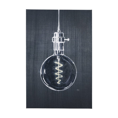 Mercana - Bright Idea II by Mercana Studio a Hand Embellished Textured Canvas - 102188-L view 1