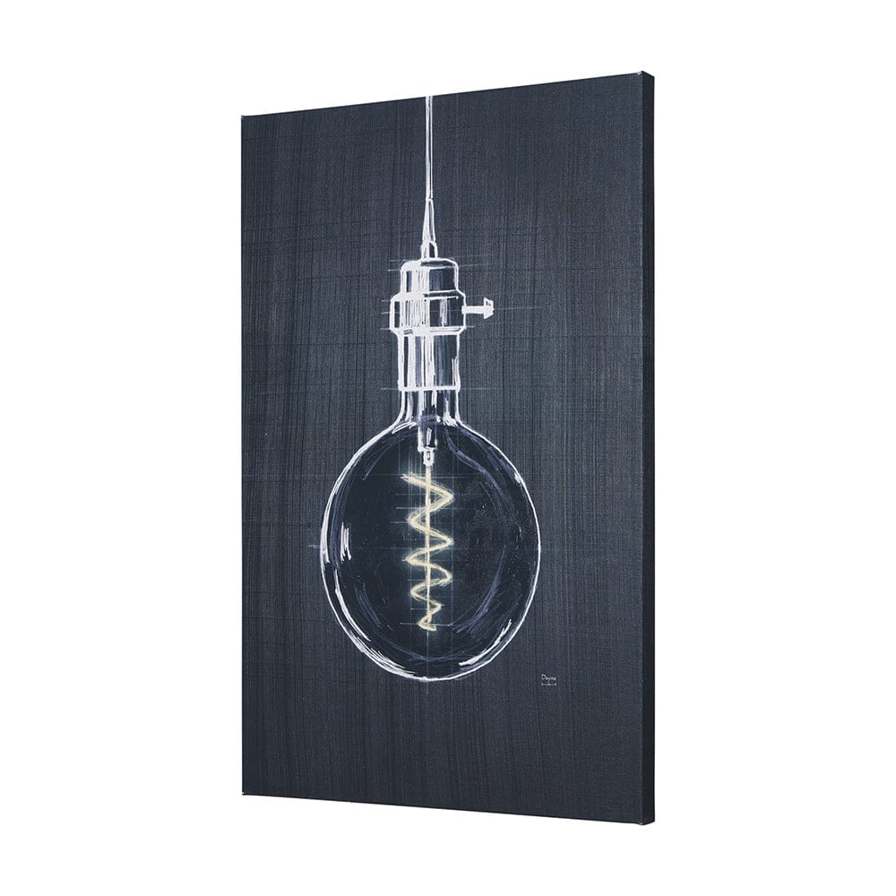 Mercana - Bright Idea II by Mercana Studio a Hand Embellished Textured Canvas - 102188-L view 2