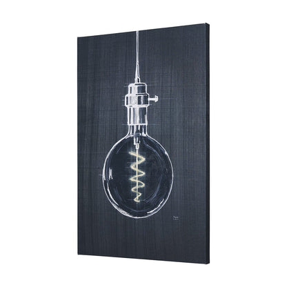 Mercana - Bright Idea II by Mercana Studio a Hand Embellished Textured Canvas - 102188-L view 2