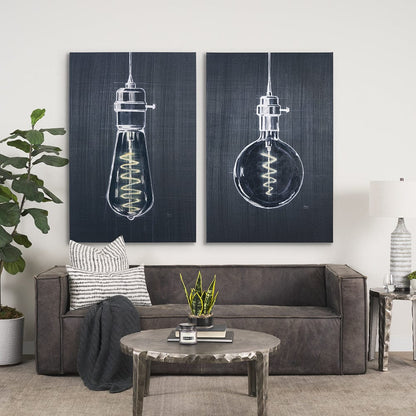 Mercana - Bright Idea II by Mercana Studio a Hand Embellished Textured Canvas - 102188-L view 11