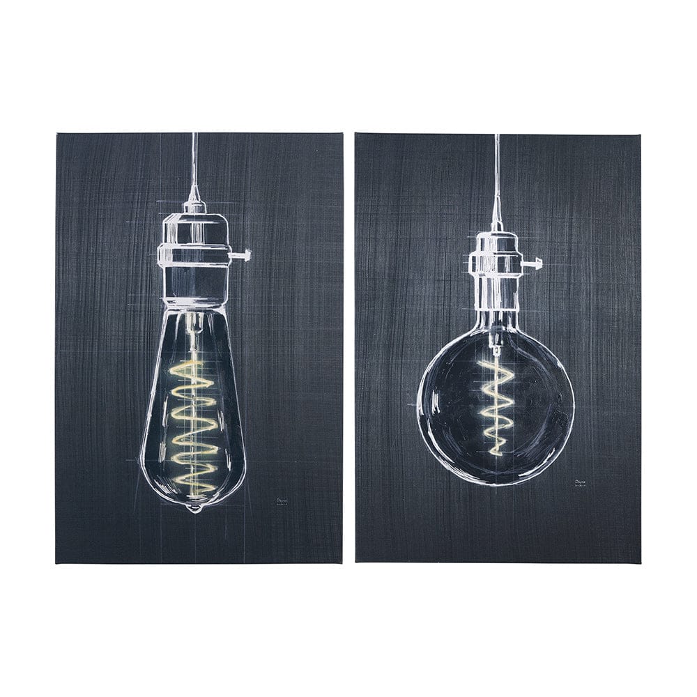 Mercana - Bright Idea II by Mercana Studio a Hand Embellished Textured Canvas - 102188-S view 10