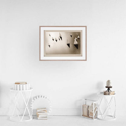 Mercana - Broads Regatta, Island Yachts by Ben Wood Hand Embelished Framed Art Print Matted under Glass - 9721 view 4