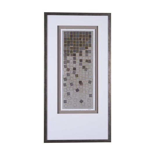 Mercana - Broken Puzzle I by Mercana Studio a Hand Embellished Textured Framed Art Print Matted under Glass - 15283 view 1