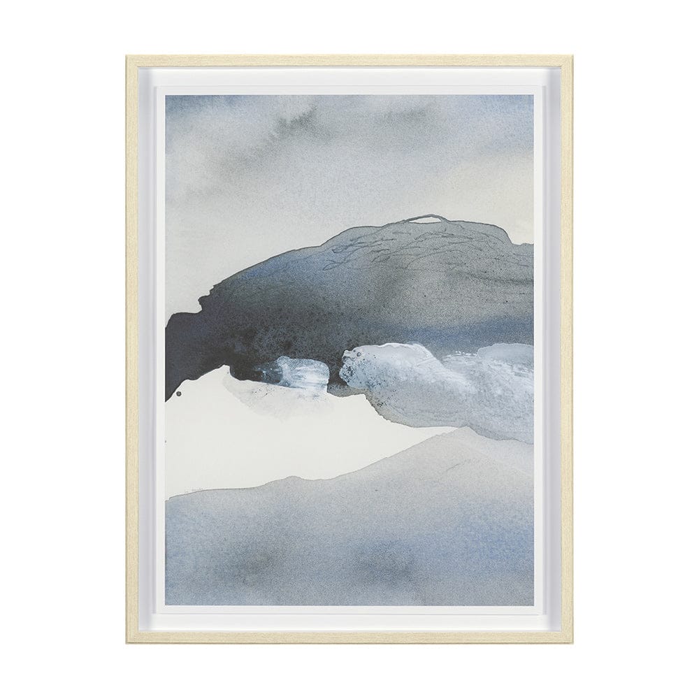 Mercana - Broken Silence I Abstract by Mercana Studio a Hand Embellished Framed Print under Glass - 15767 view 1