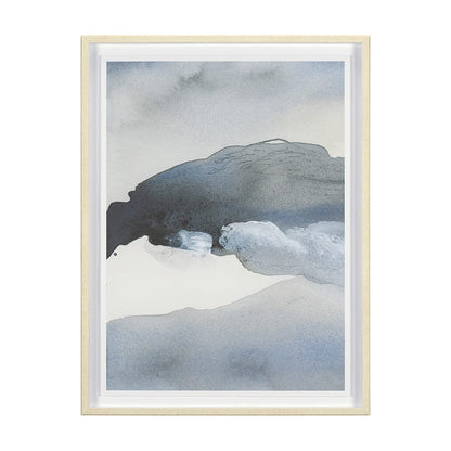 Mercana - Broken Silence I Abstract by Mercana Studio a Hand Embellished Framed Print under Glass - 15767 view 1